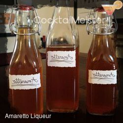Amaretto Liqueur cocktail